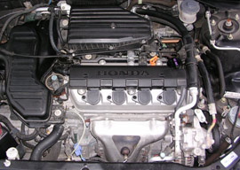 характеристики двигателей honda civic 2001